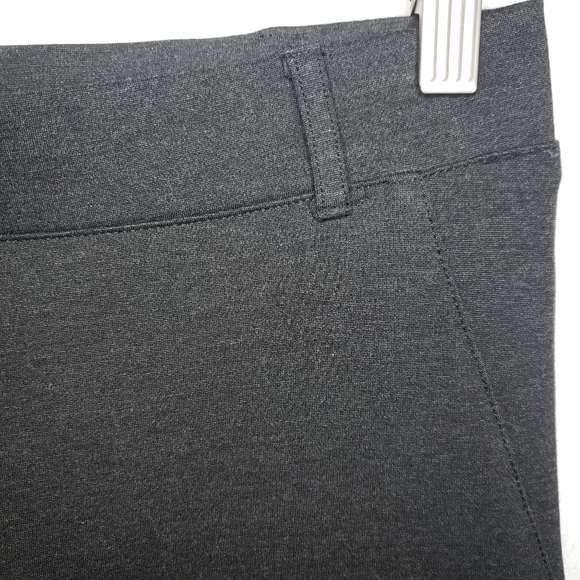 BETABRAND Charcoal Classic Dress Pant Yoga Pants - Picture 8 of 11